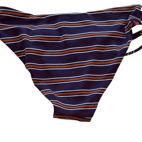 Isabella Rose Striped Pink and Black Bikini Set Size Small NWT - Picture 14 of 15